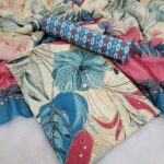 Branded Cotton Salwar Materials (Unstitched 3pcs)