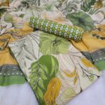 Branded Cotton Salwar Materials (Unstitched 3pcs)
