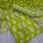 Branded Cotton Salwar Materials (Unstitched 3pcs)
