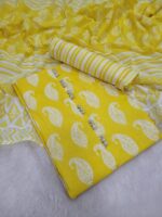 Branded Cotton Salwar Materials (Unstitched 3pcs) - Image 2
