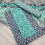 Branded Cotton Salwar Materials (Unstitched 3pcs)