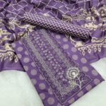 Branded Cotton Salwar Materials (Unstitched 3pcs)