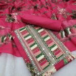 Branded Cotton Salwar Materials (Unstitched 3pcs)