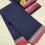 Authentic Narayanpet Cotton Sarees ( Black )