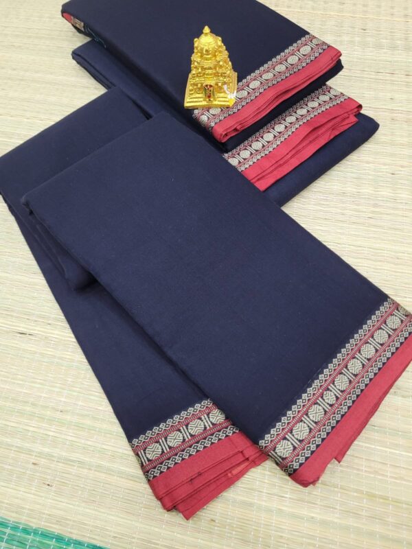 Authentic Narayanpet Cotton Sarees ( Black )