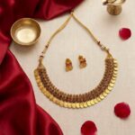 Traditional Kaasumala Choker with Earring set