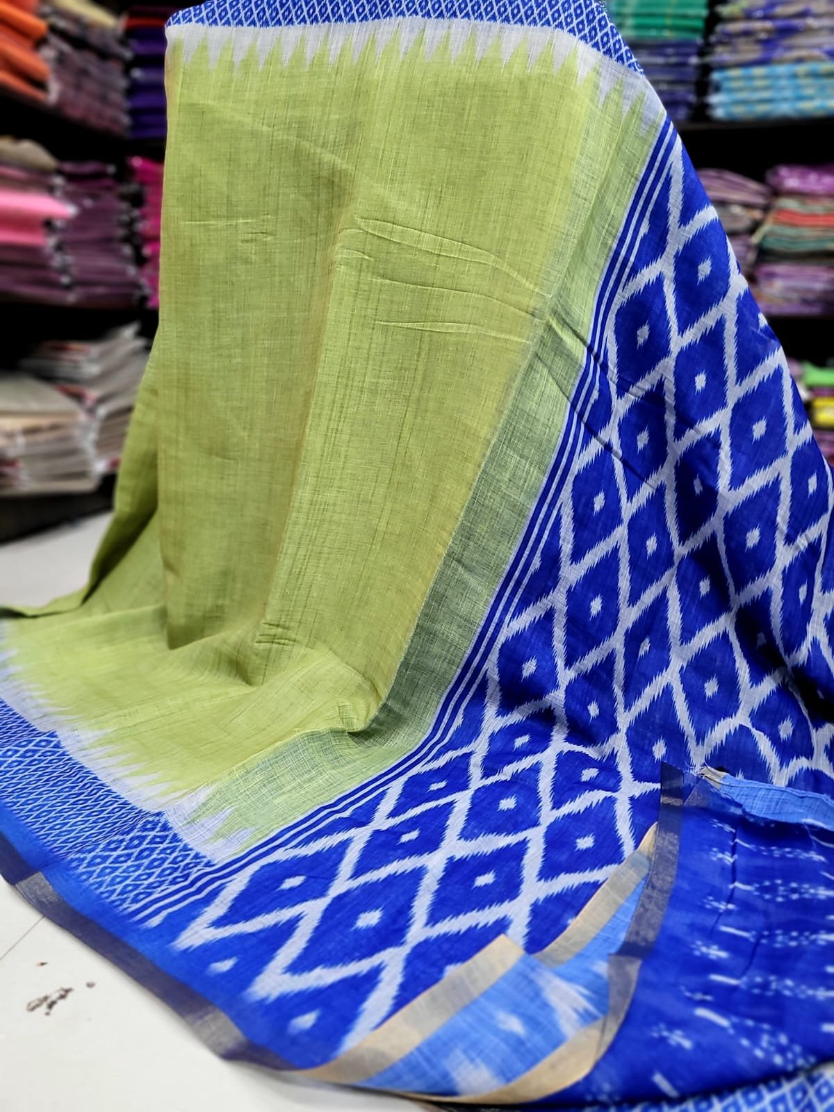 2026/04/1005193465.jpg Linen Jute cotton sarees - Image 1
