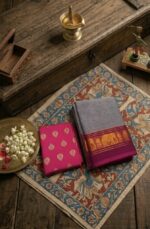 Elite Pure Kanchi Cotton Sarees - Image 2