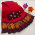 Elite Pure Kanchi Cotton Sarees - Image 2