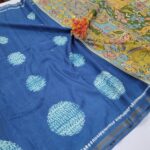 Ice Cream Tussar Silk Sarees