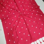 Love Embroidery Khadi Cotton Sarees