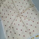 Love Embroidery Khadi Cotton Sarees