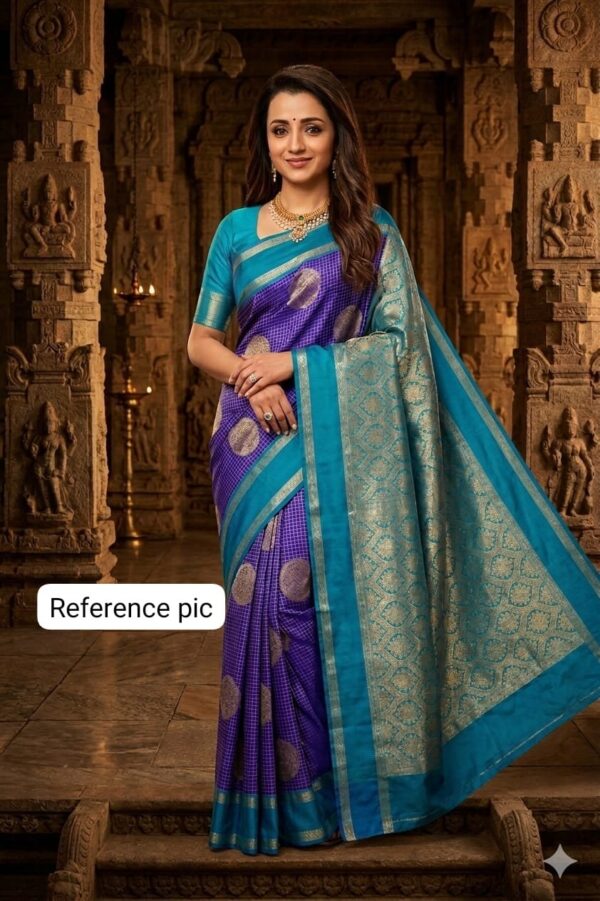 Elite Semi Kanchivaram Silk Sarees