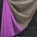 Premium Chanderi Mirror Embroidery Sarees