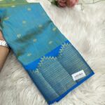 Elite Raw silk Sarees with Temple tower Design