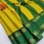 Premium Mysore Crepe Silk Sarees with Rettapetta border