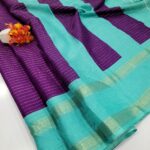 Premium Mysore Crepe Silk Sarees with Rettapetta border