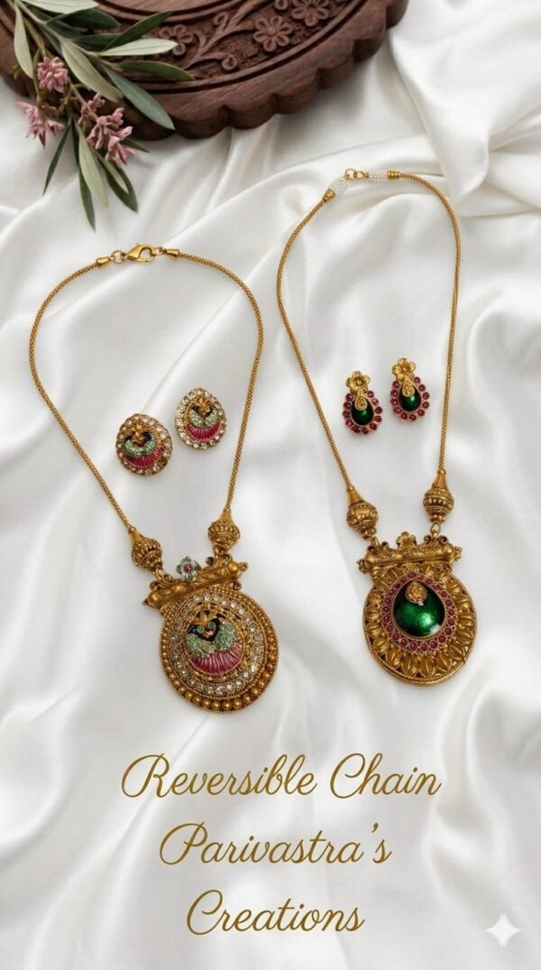 Premium Antique Jewels from Parivastra's & Creations ( Reverseble )