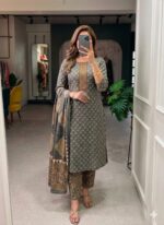Branded Cotton Salwar Materials (Unstitched 3pcs)