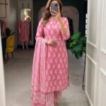 Branded Cotton Salwar Materials (Unstitched 3pcs)