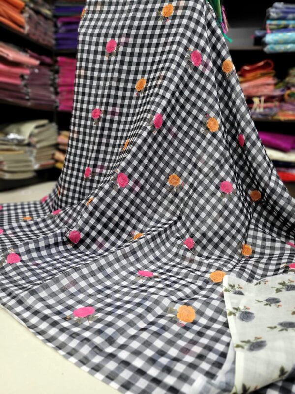 Linen Jute cotton sarees ( Black )