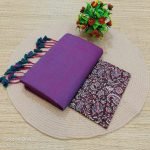 Kadhi Cotton Saree+Blouse Combo