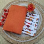 Kadhi Cotton Saree+Blouse Combo