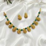 Premium & Designer Wear Neck Piece with Earring Set