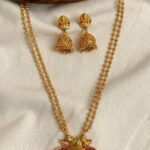 Premium & Designer Wear Neck Piece with Earring Set