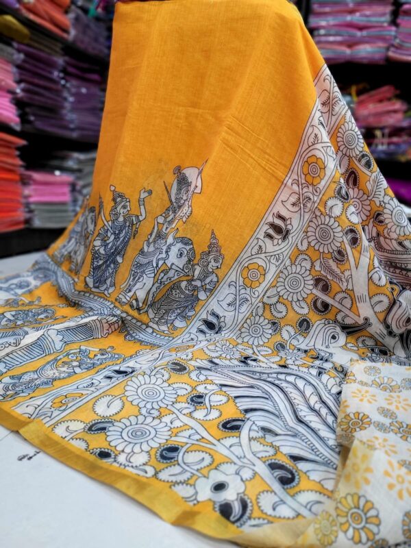 Linen Jute cotton sarees