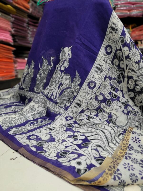 Linen Jute cotton sarees