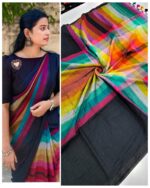Rainbow Mulcotton Sarees