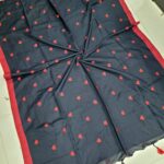 Love Embroidery Khadi Cotton Sarees