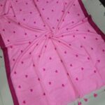 Love Embroidery Khadi Cotton Sarees