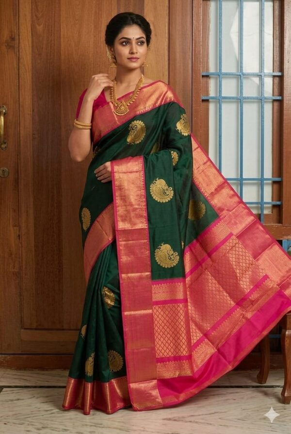 Premium Rich Kuppadam Silk Cotton Sarees