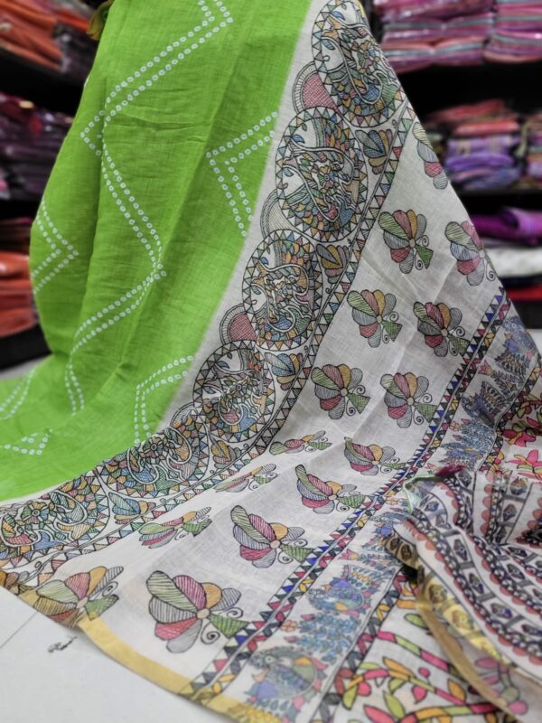 Linen Jute cotton sarees