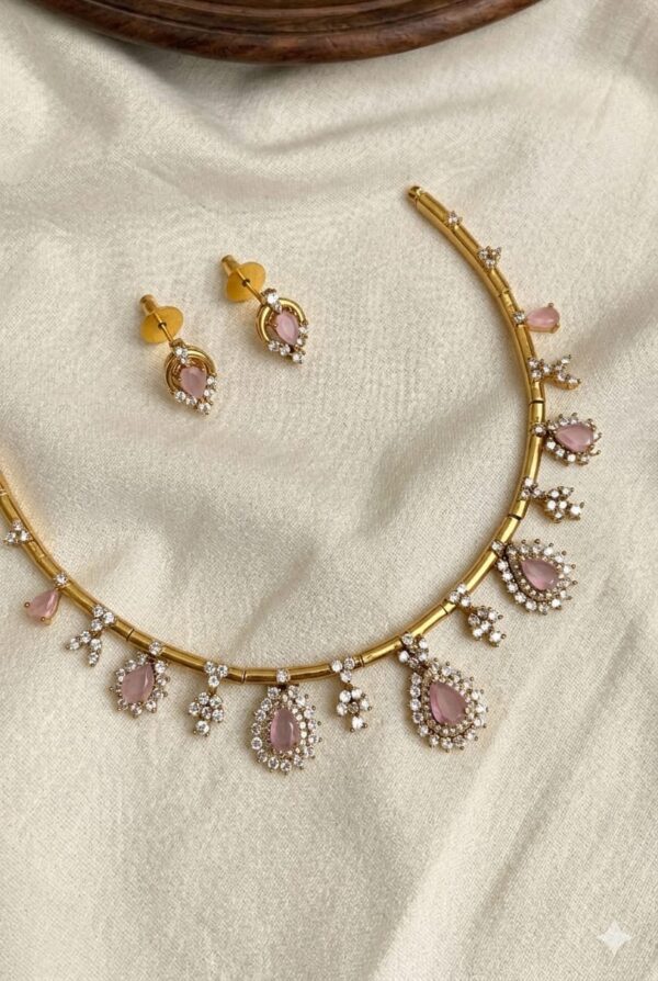 Premium & Designer Wear Neck Piece with Earring Set