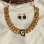 Premium & Designer Wear Neck Piece with Earring Set