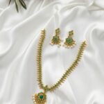 Premium & Designer Wear Neck Piece with Earring Set