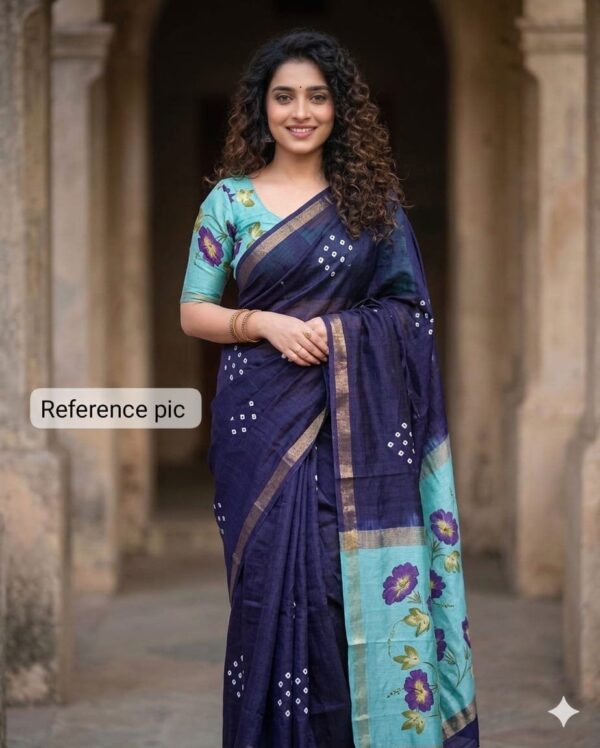 Viscose Soft Cotton Saree