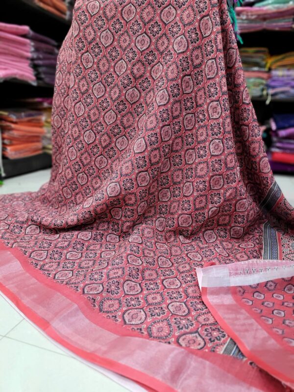 Linen Jute cotton sarees