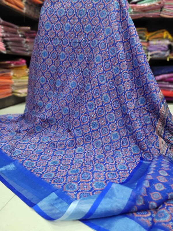 Linen Jute cotton sarees