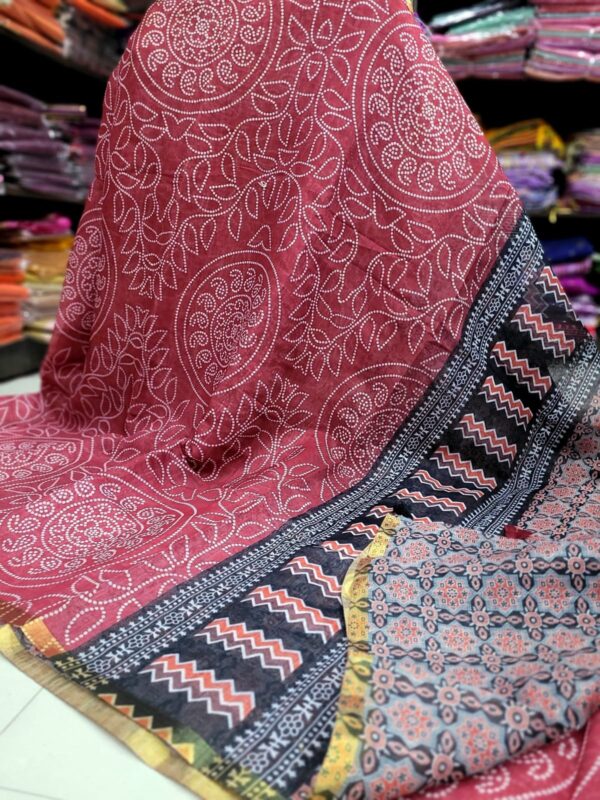 Linen Jute cotton sarees