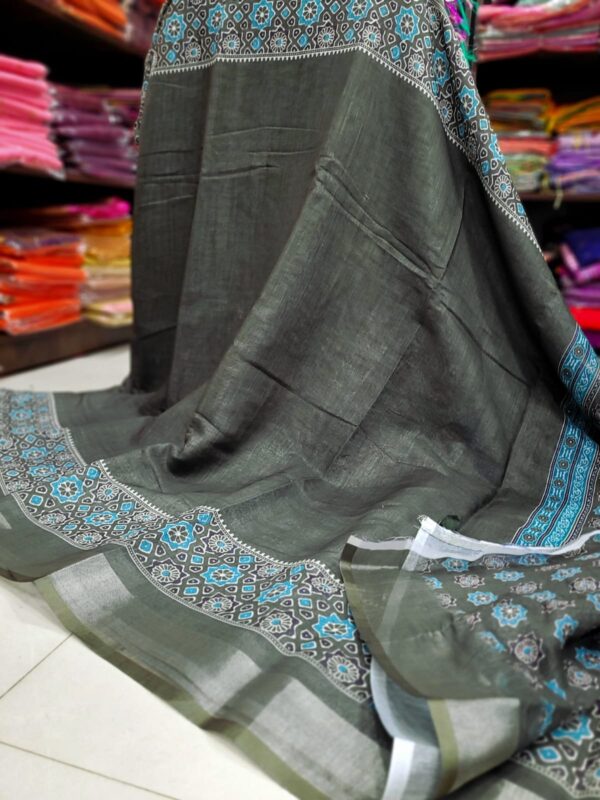 Linen Jute cotton sarees