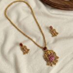 Premium & Designer Wear Neck Piece with Earring Set
