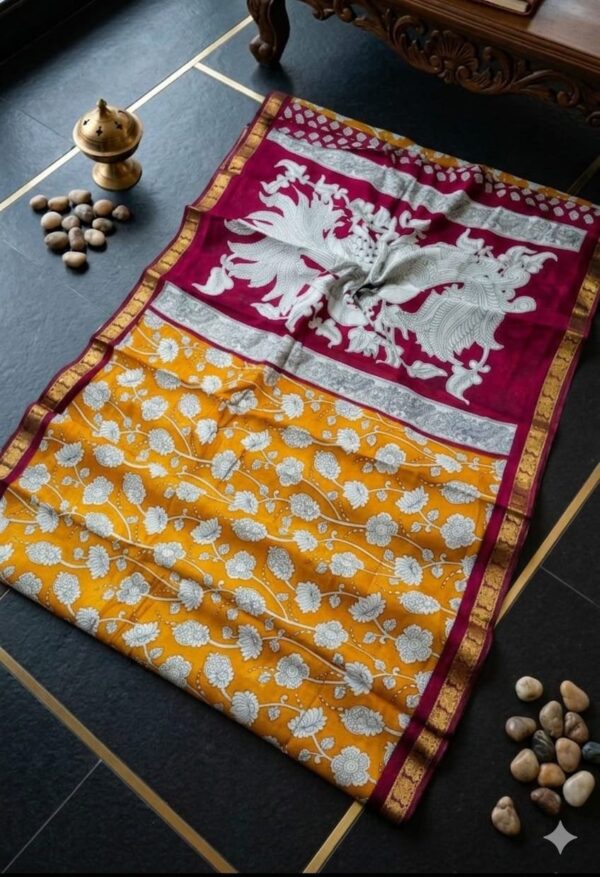 Elite pen kalamkari cotton Weaves
