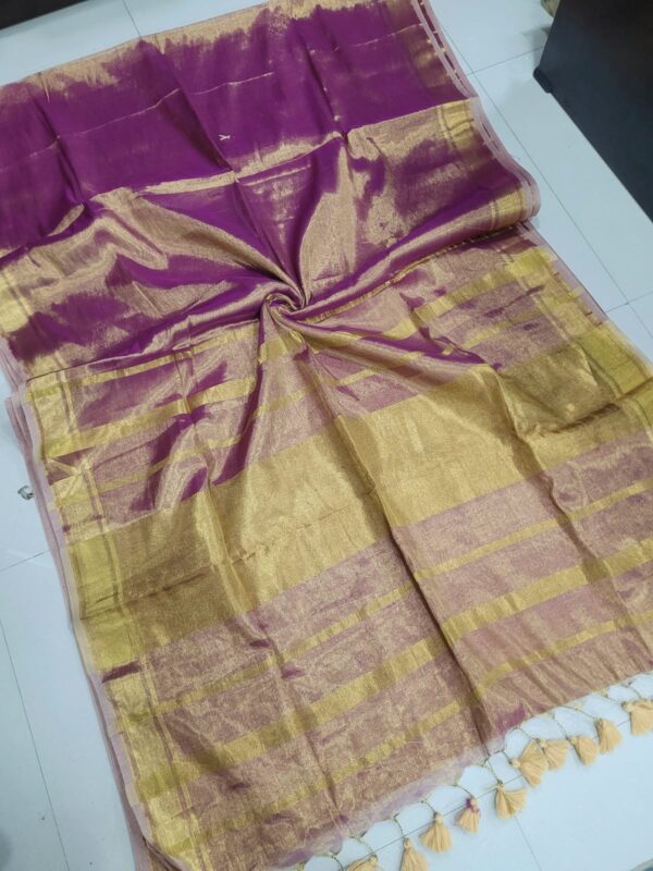 Kerala Weaves: Royal Tissue Silk Sarees