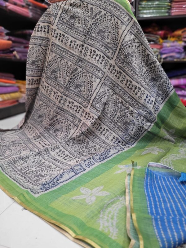 Linen Jute cotton sarees