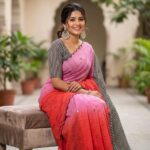 Premium Linen Mirror Embroidery Sarees
