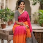Premium Linen Mirror Embroidery Sarees